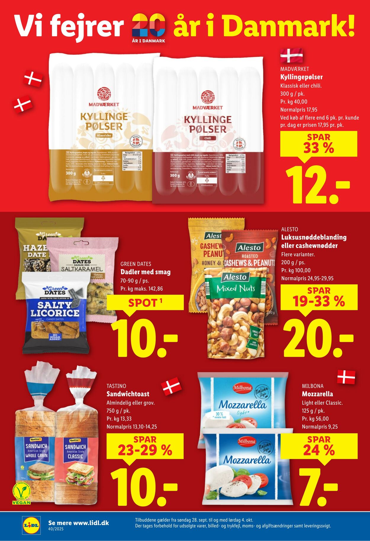 Tilbud Lidl 27.09.2025 - 04.10.2025