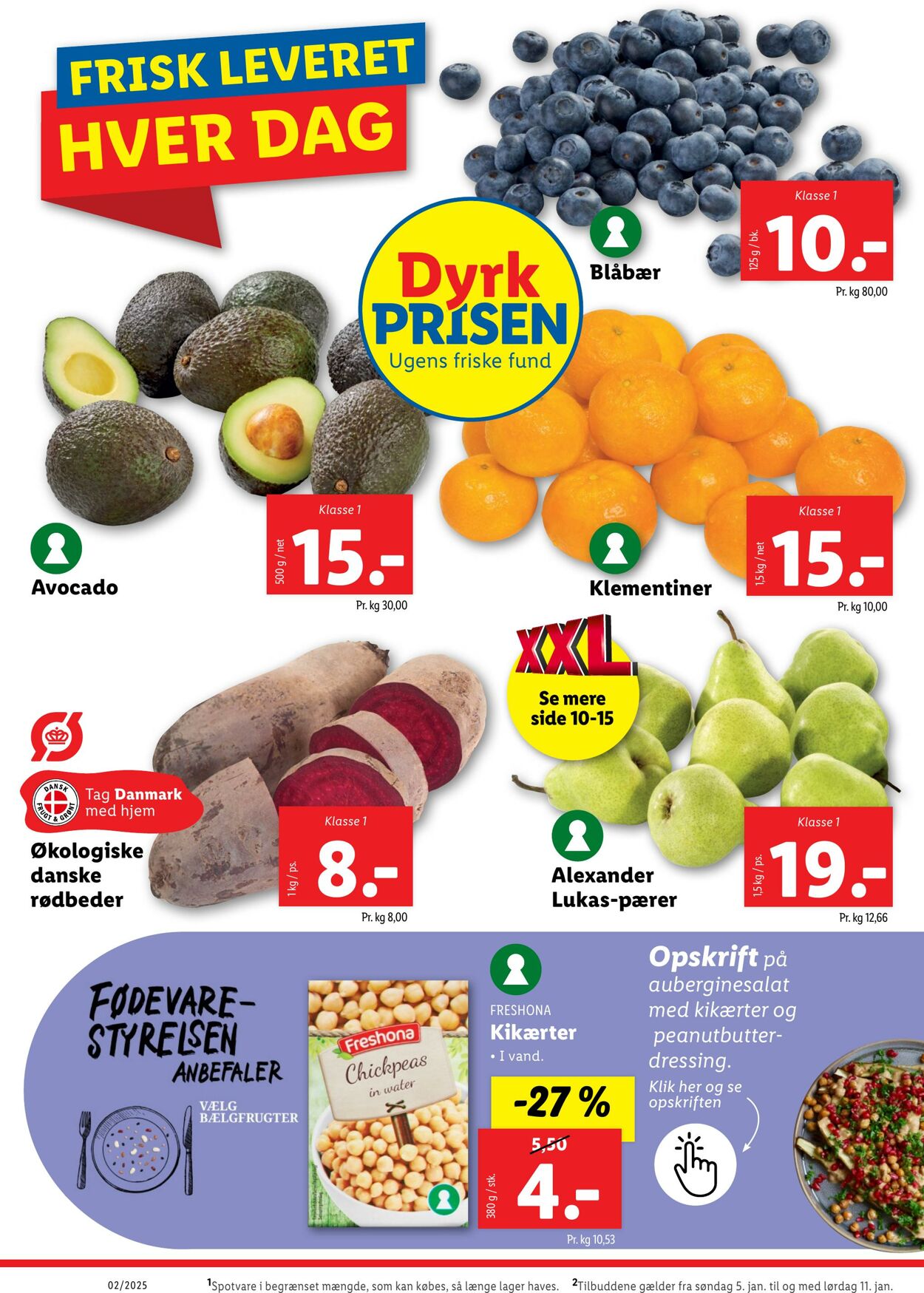 Tilbud Lidl 04.01.2025 - 11.01.2025