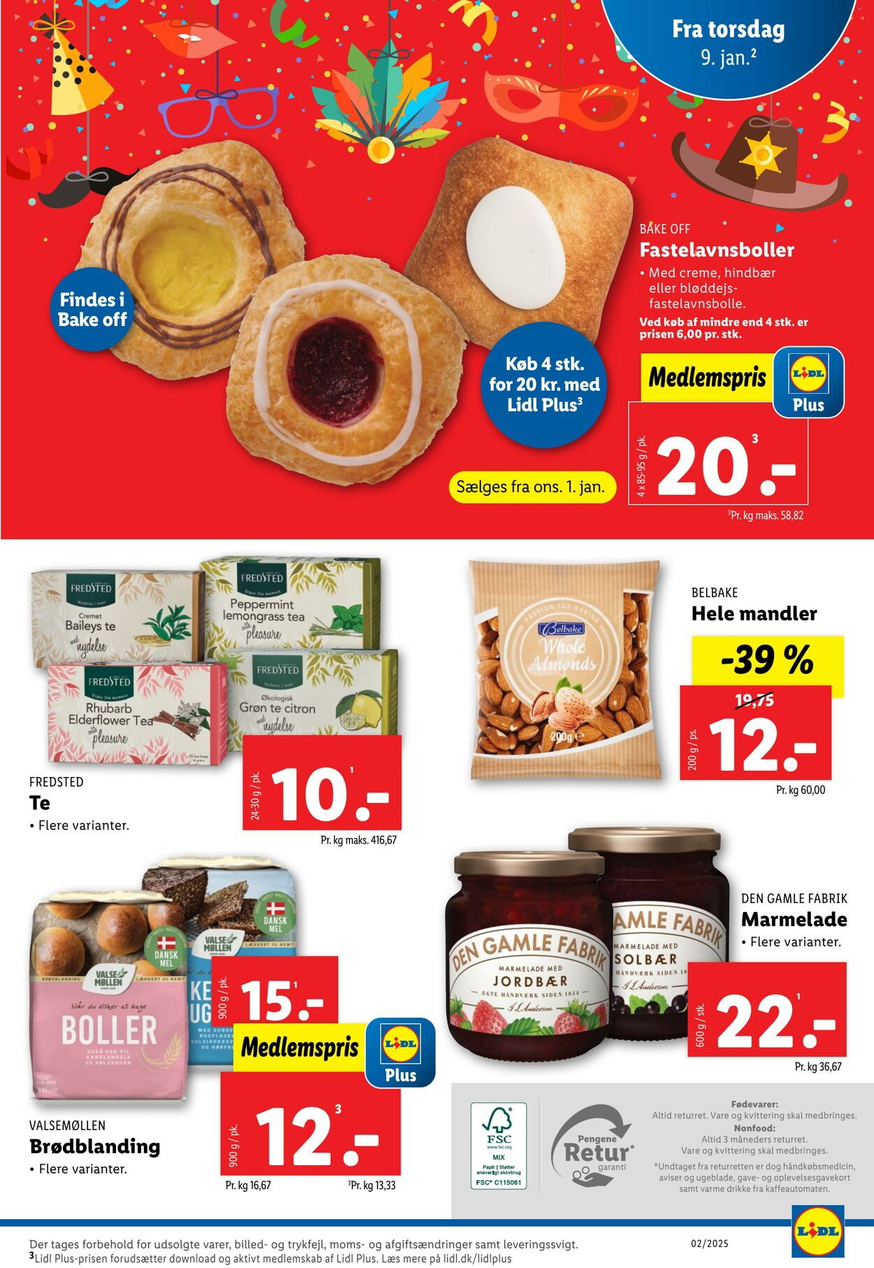 Tilbud Lidl 04.01.2025 - 11.01.2025