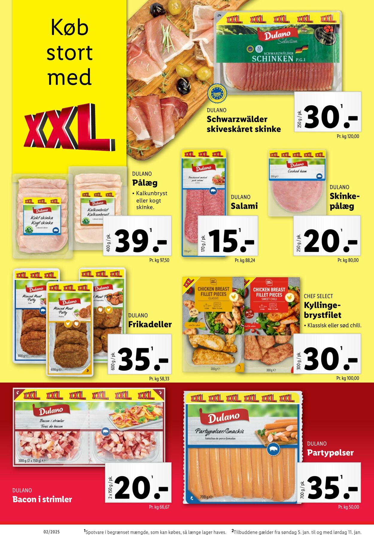 Tilbud Lidl 04.01.2025 - 11.01.2025