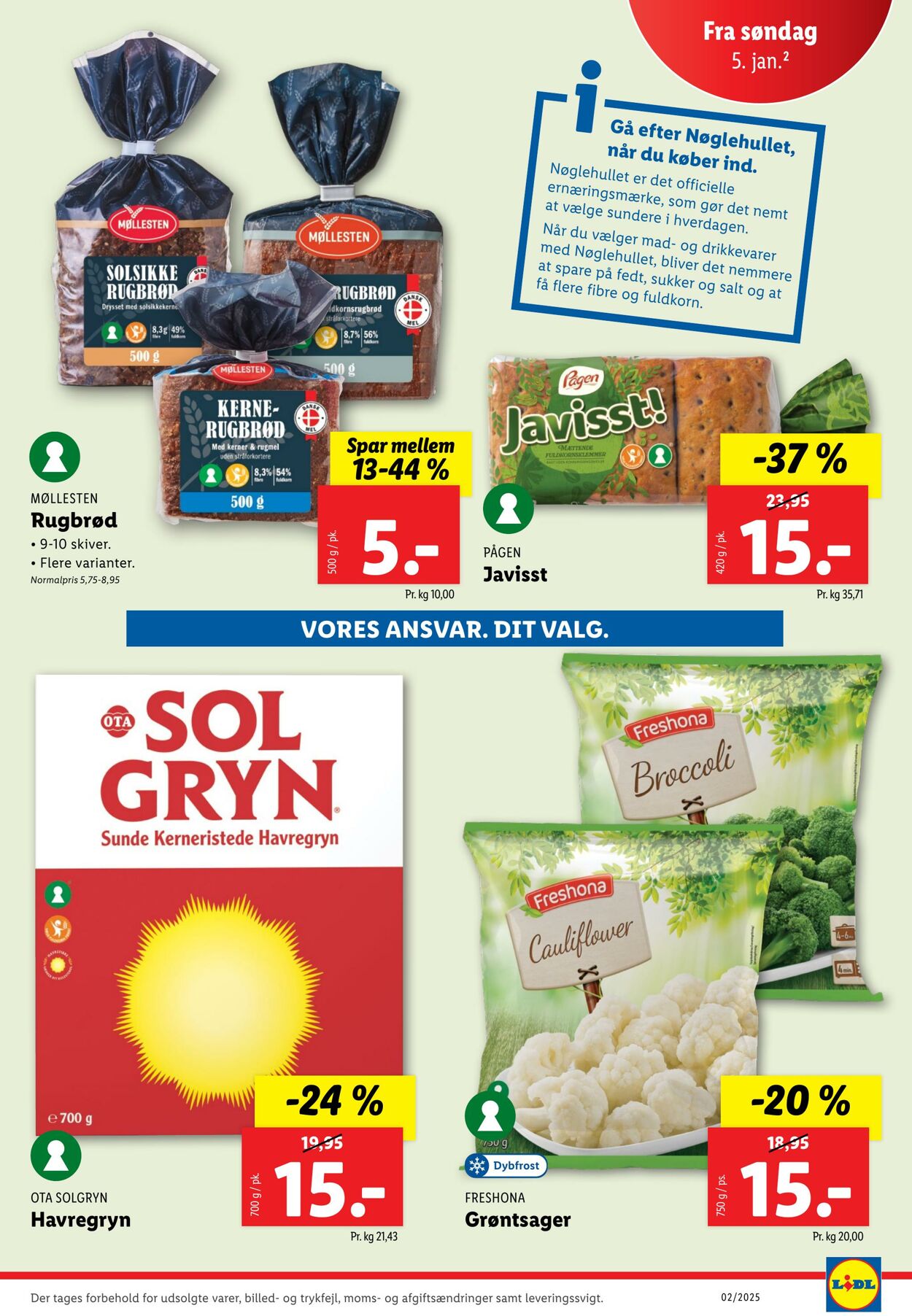 Tilbud Lidl 04.01.2025 - 11.01.2025