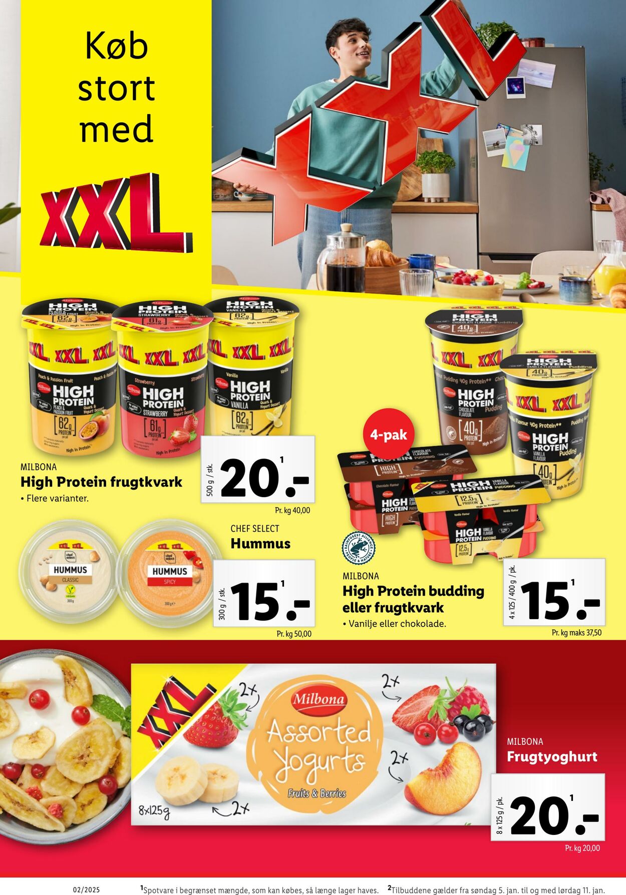 Tilbud Lidl 04.01.2025 - 11.01.2025