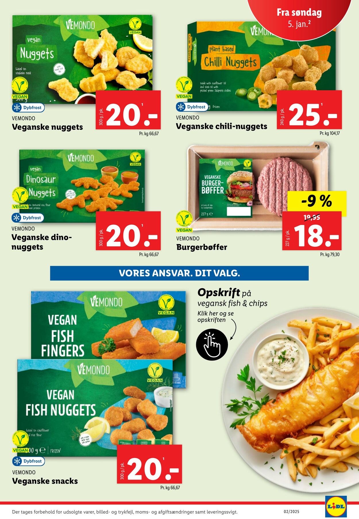 Tilbud Lidl 04.01.2025 - 11.01.2025