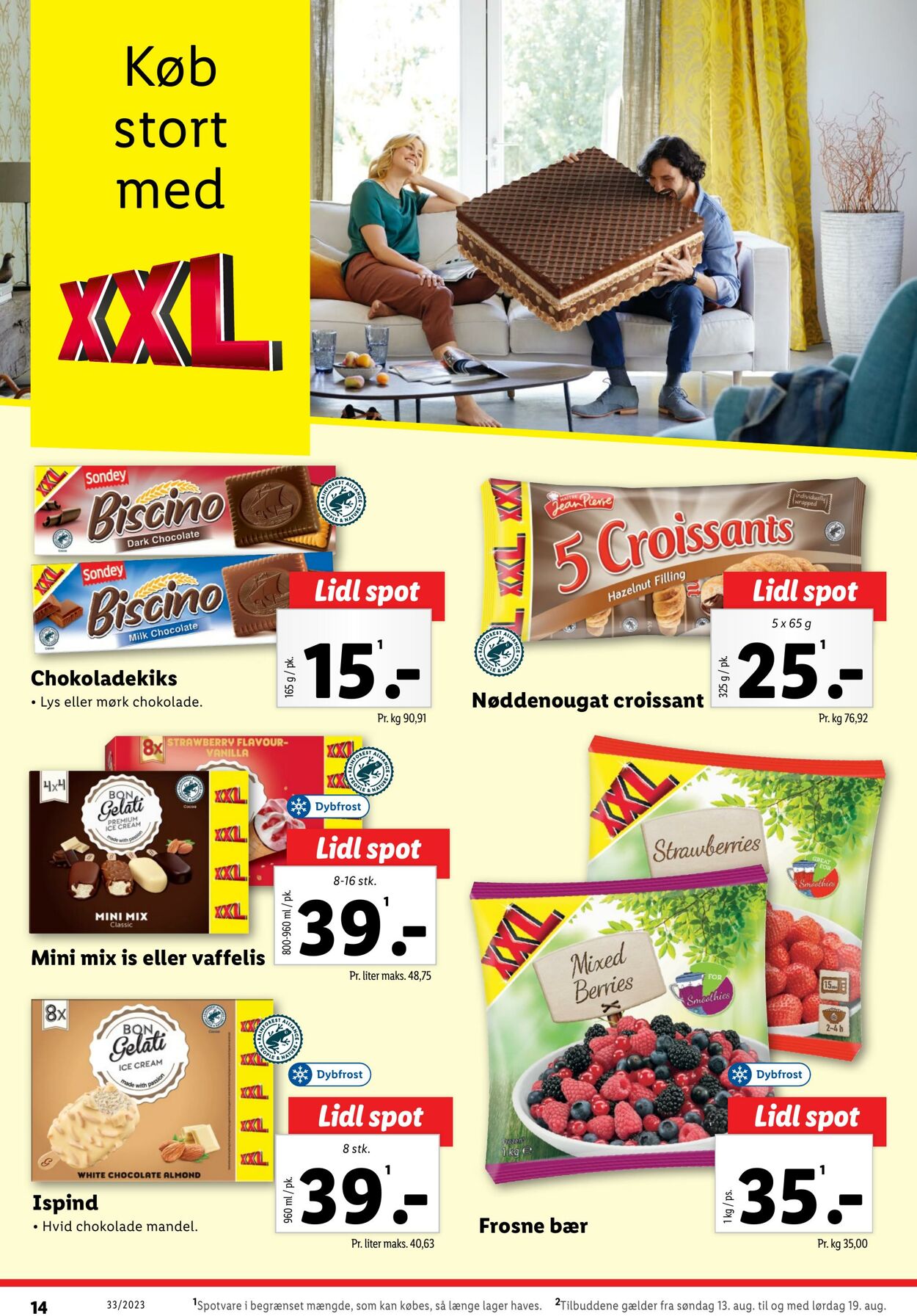 Tilbud Lidl 12.08.2023 - 19.08.2023