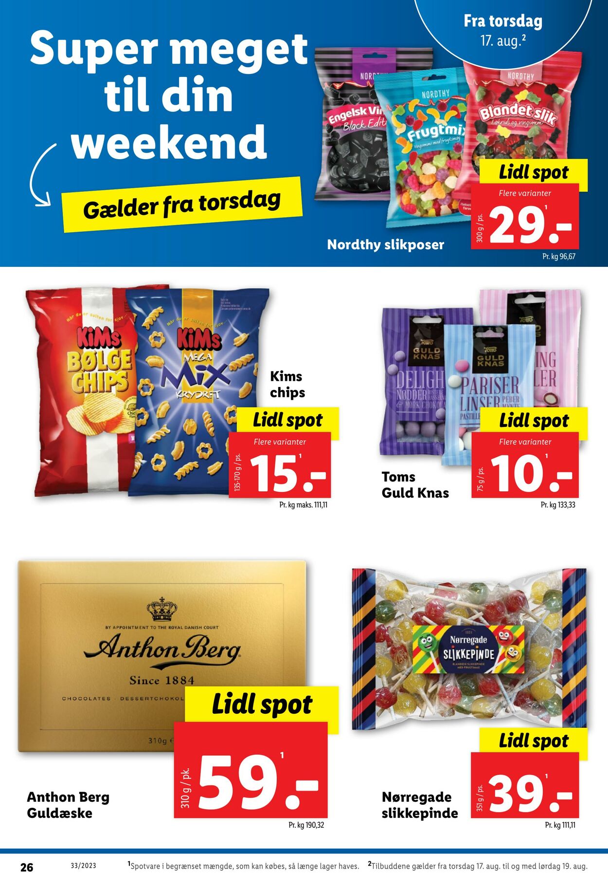 Tilbud Lidl 12.08.2023 - 19.08.2023