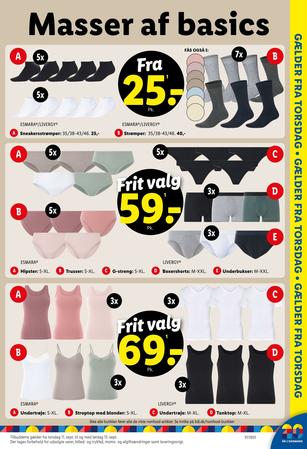 Tilbud Lidl 06.09.2025 - 13.09.2025