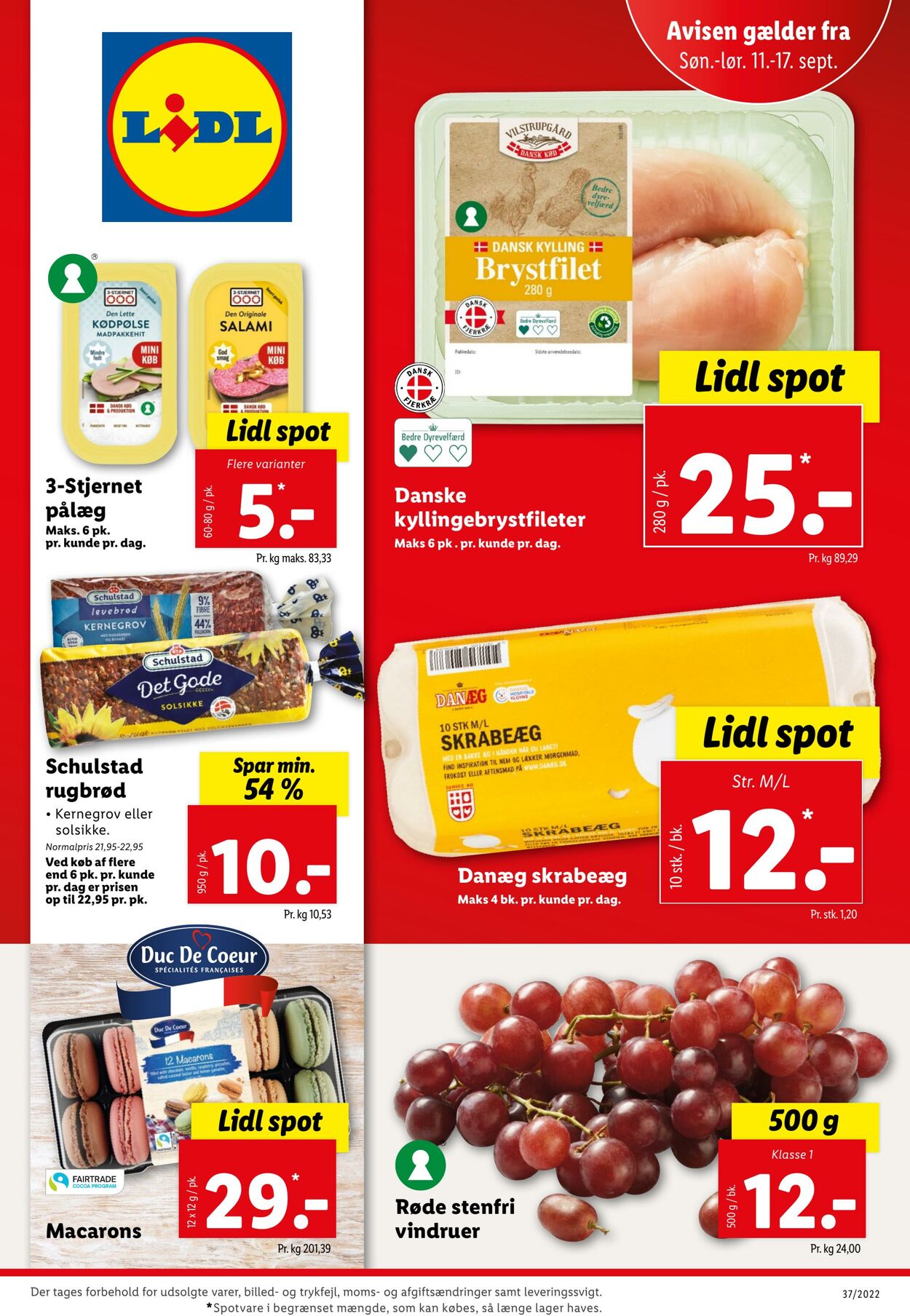 Tilbud Lidl 10.09.2022 - 17.09.2022