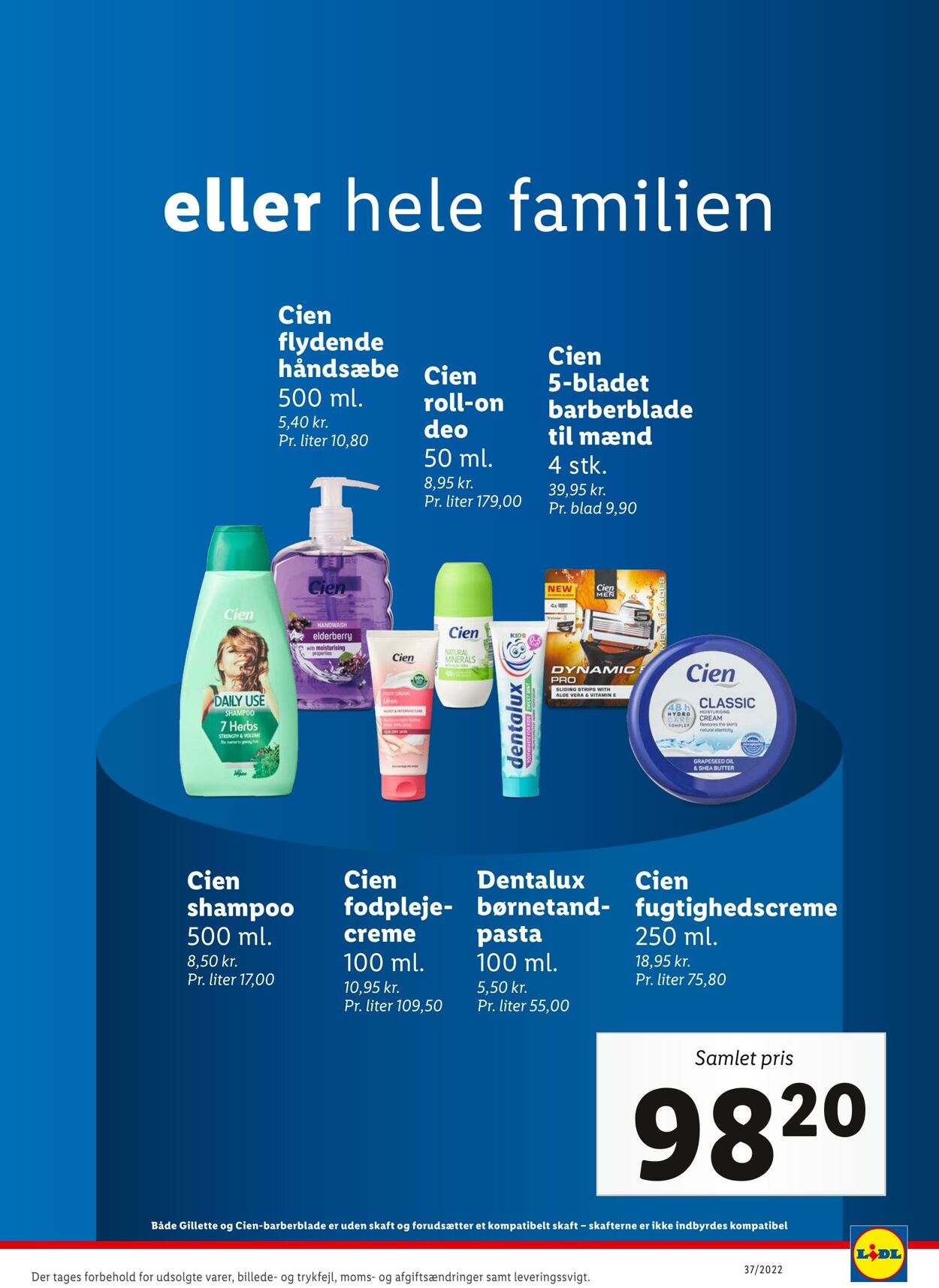 Tilbud Lidl 10.09.2022 - 17.09.2022