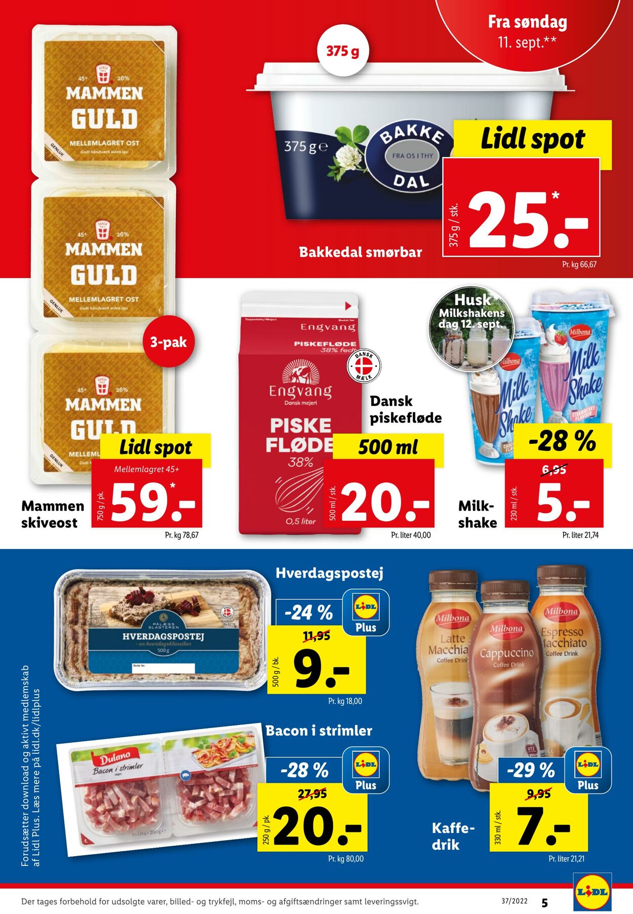 Tilbud Lidl 10.09.2022 - 17.09.2022