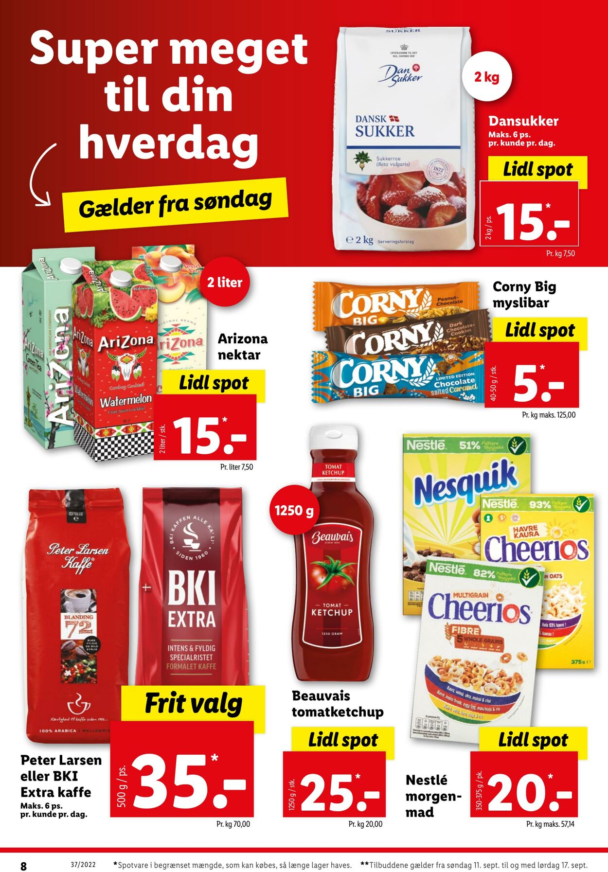 Tilbud Lidl 10.09.2022 - 17.09.2022