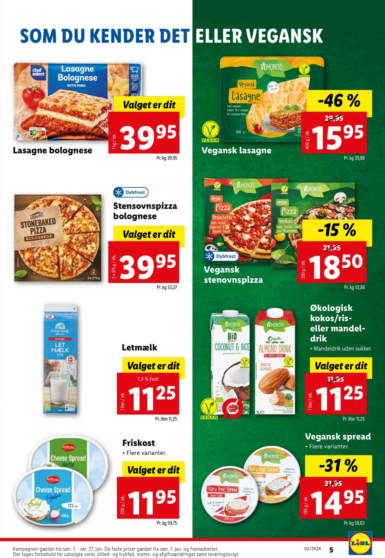 Tilbud Lidl 07.01.2024 - 13.01.2024