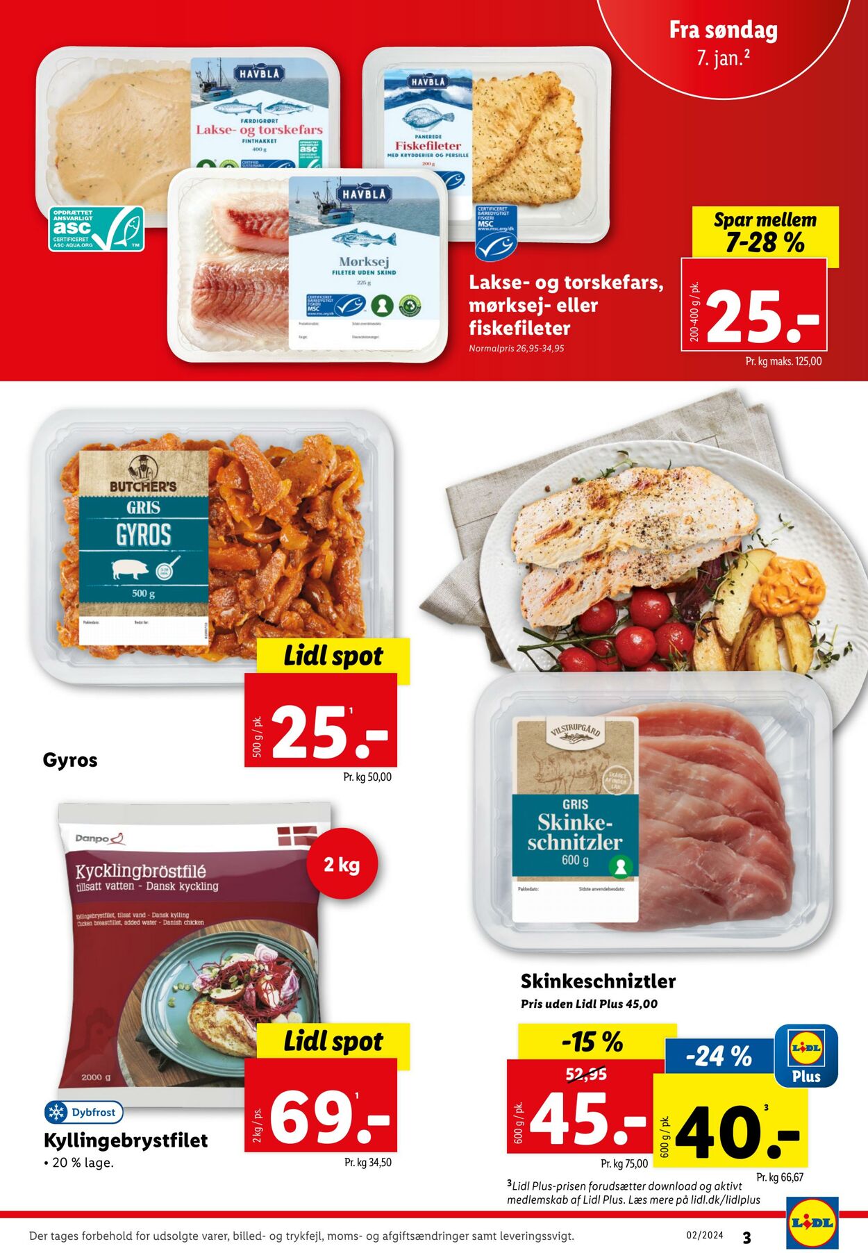 Tilbud Lidl 07.01.2024 - 13.01.2024