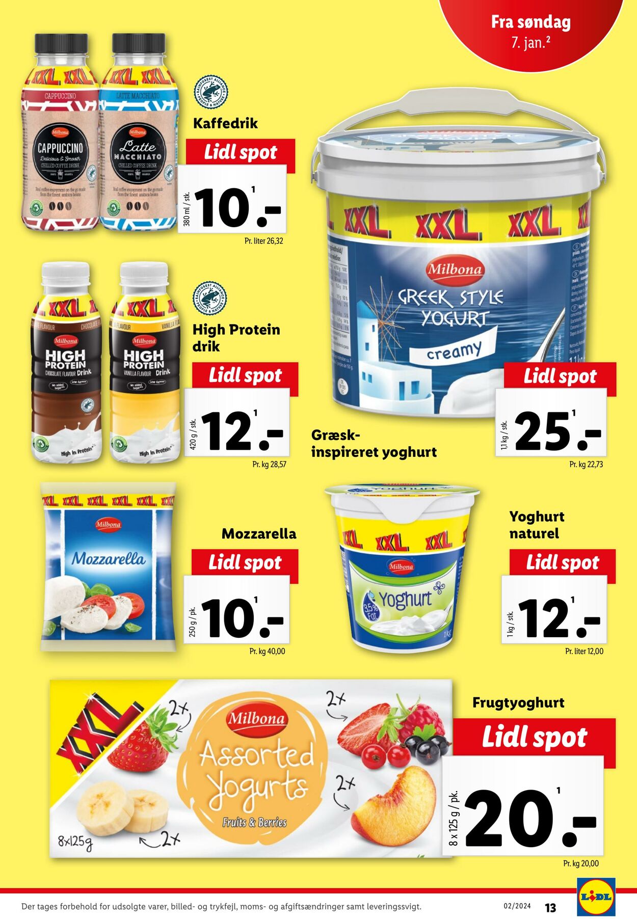 Tilbud Lidl 07.01.2024 - 13.01.2024