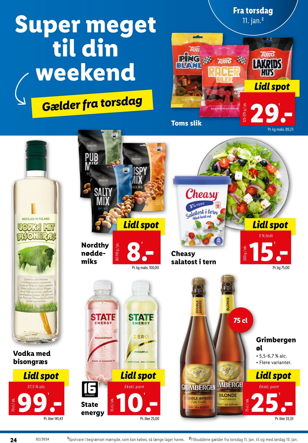 Tilbud Lidl 07.01.2024 - 13.01.2024