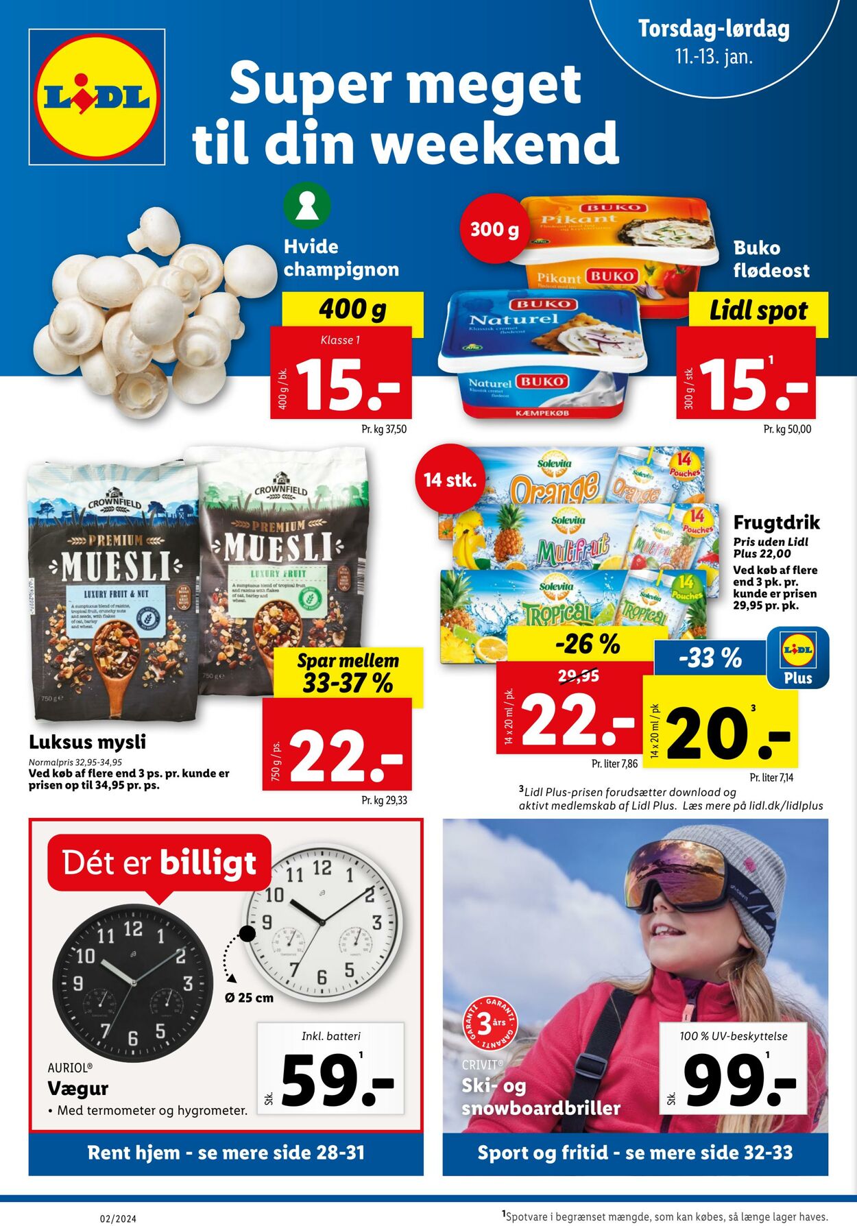 Tilbud Lidl 07.01.2024 - 13.01.2024