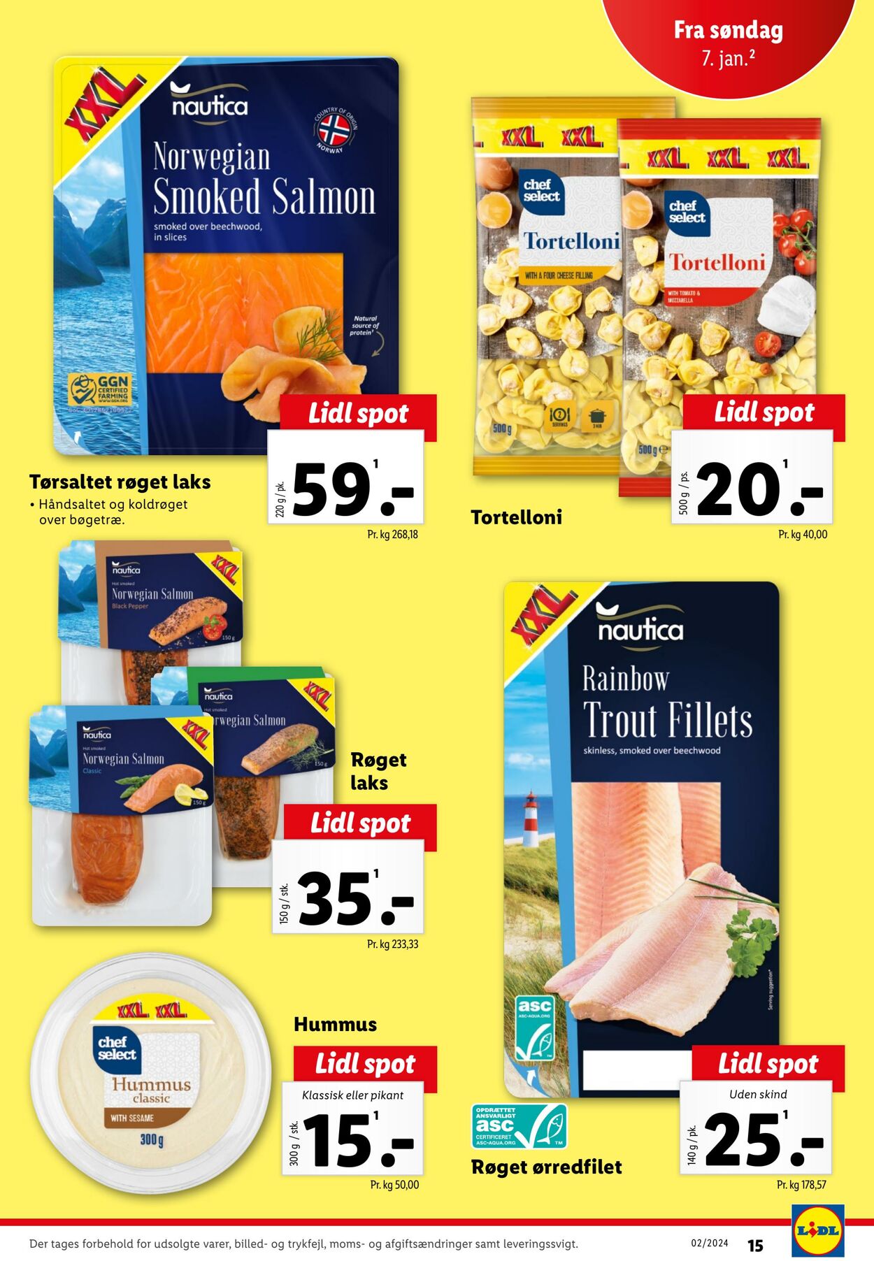 Tilbud Lidl 07.01.2024 - 13.01.2024