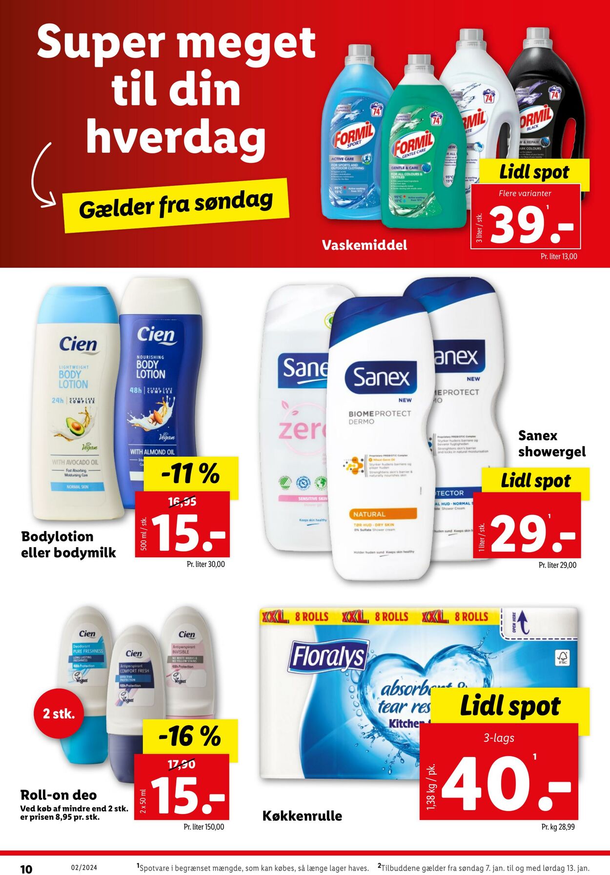 Tilbud Lidl 07.01.2024 - 13.01.2024