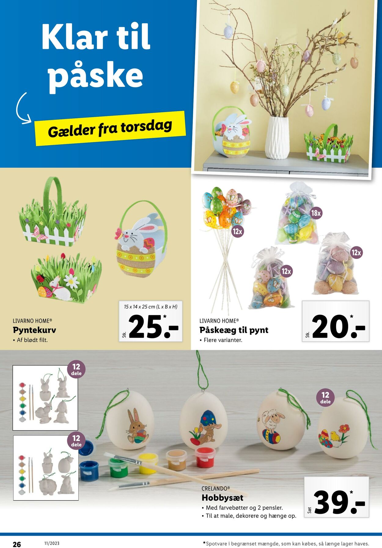 Tilbud Lidl 11.03.2023 - 18.03.2023