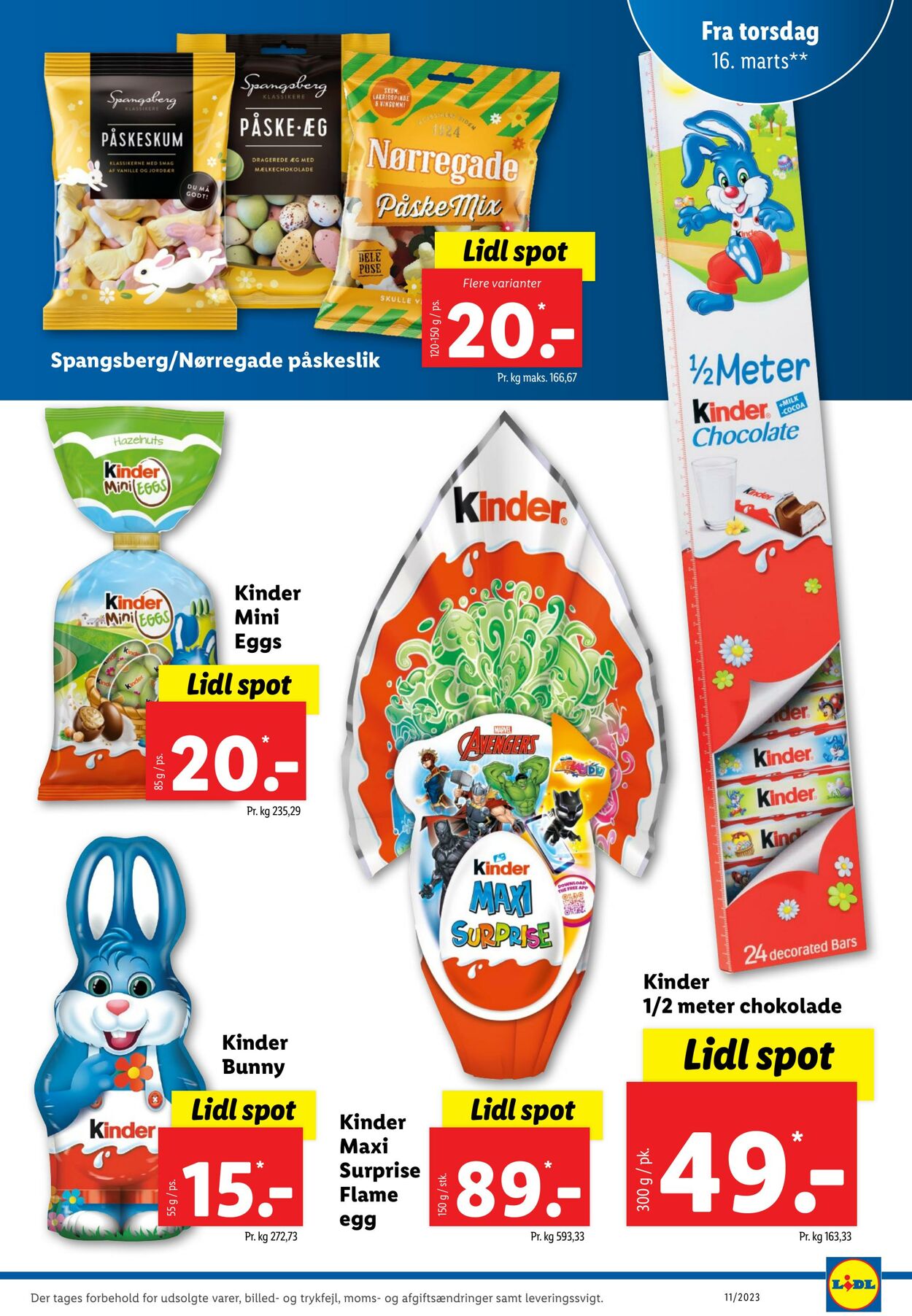 Tilbud Lidl 11.03.2023 - 18.03.2023