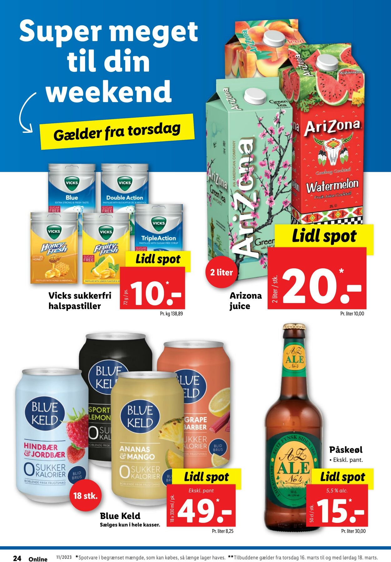 Tilbud Lidl 11.03.2023 - 18.03.2023