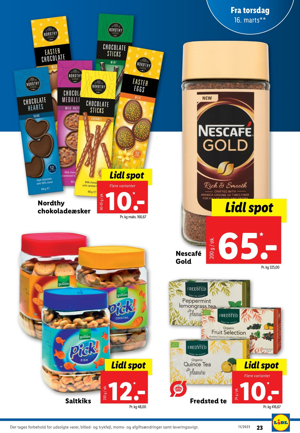 Tilbud Lidl 11.03.2023 - 18.03.2023