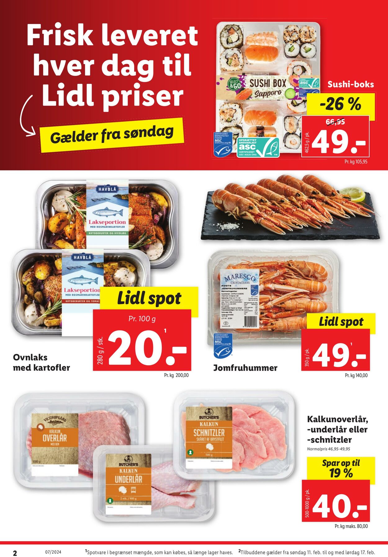 Tilbud Lidl 11.02.2024 - 17.02.2024