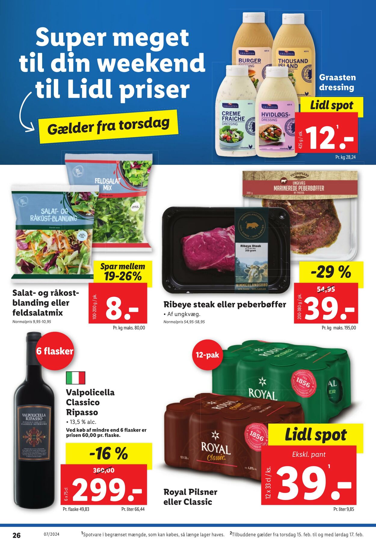 Tilbud Lidl 11.02.2024 - 17.02.2024