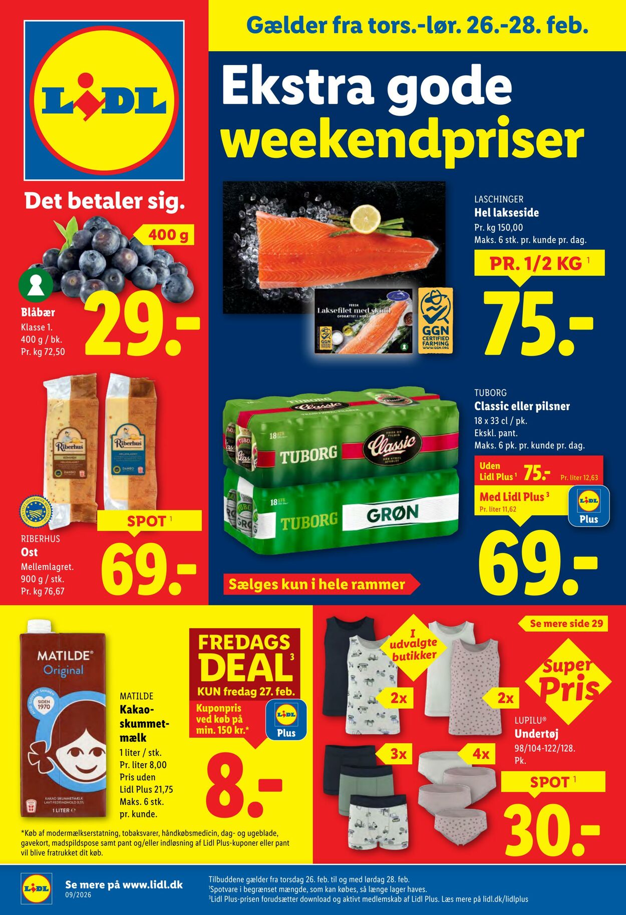 Tilbud Lidl 21.02.2026 - 28.02.2026