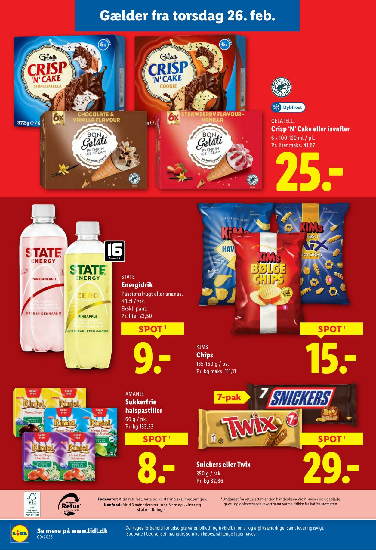 Tilbud Lidl 21.02.2026 - 28.02.2026