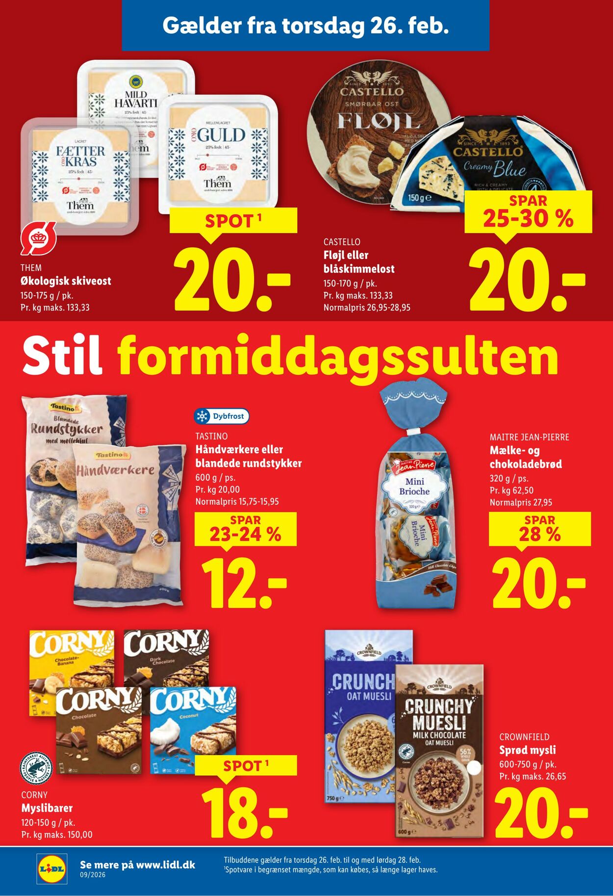 Tilbud Lidl 21.02.2026 - 28.02.2026
