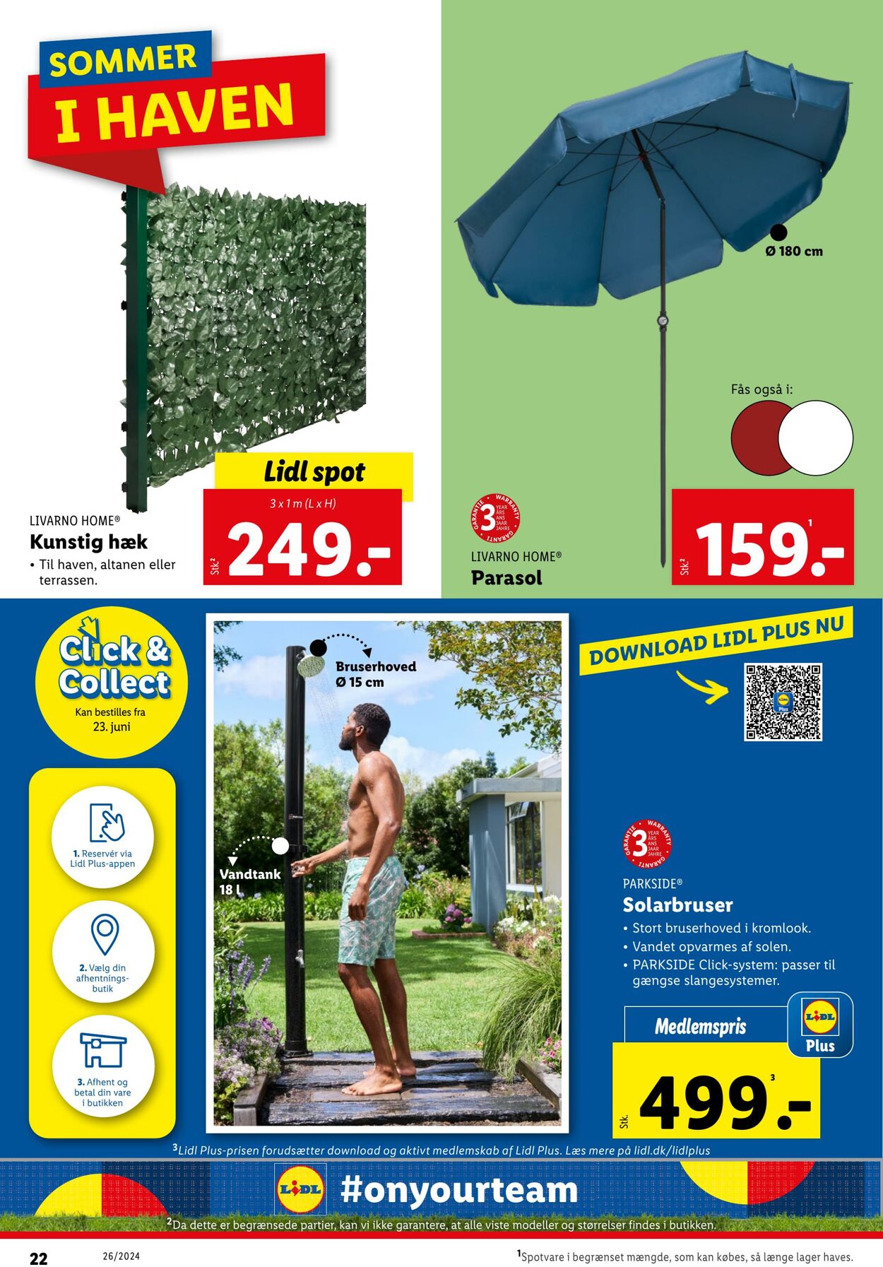 Tilbud Lidl 22.06.2024 - 29.06.2024