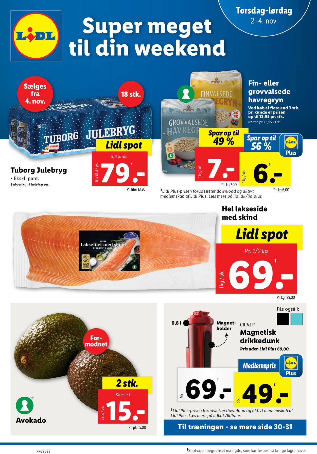 Tilbud Lidl 28.10.2023 - 04.11.2023