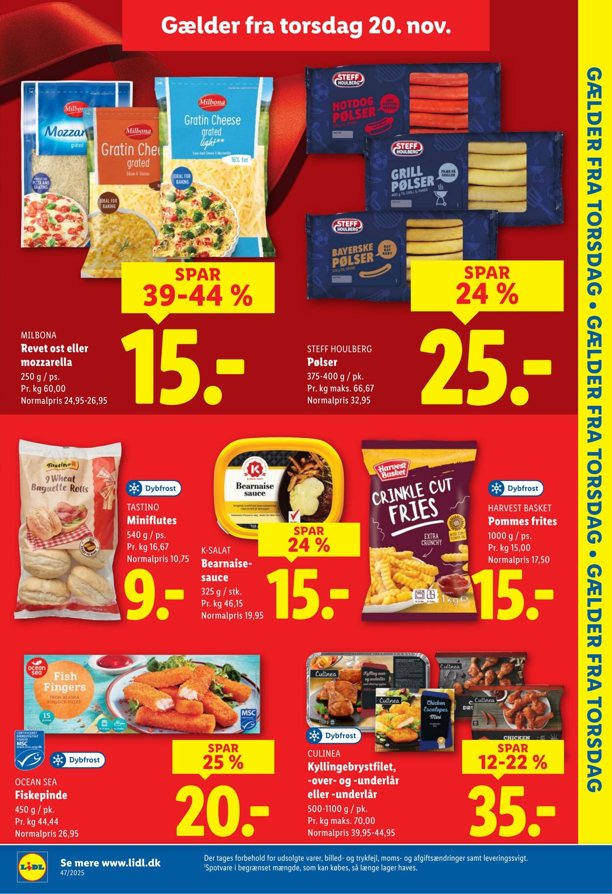 Tilbud Lidl 15.11.2025 - 22.11.2025