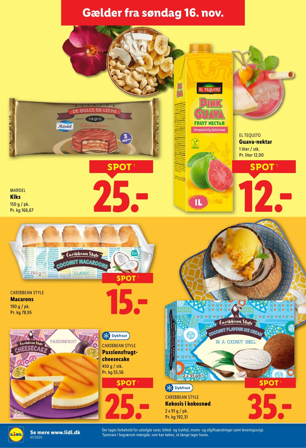 Tilbud Lidl 15.11.2025 - 22.11.2025