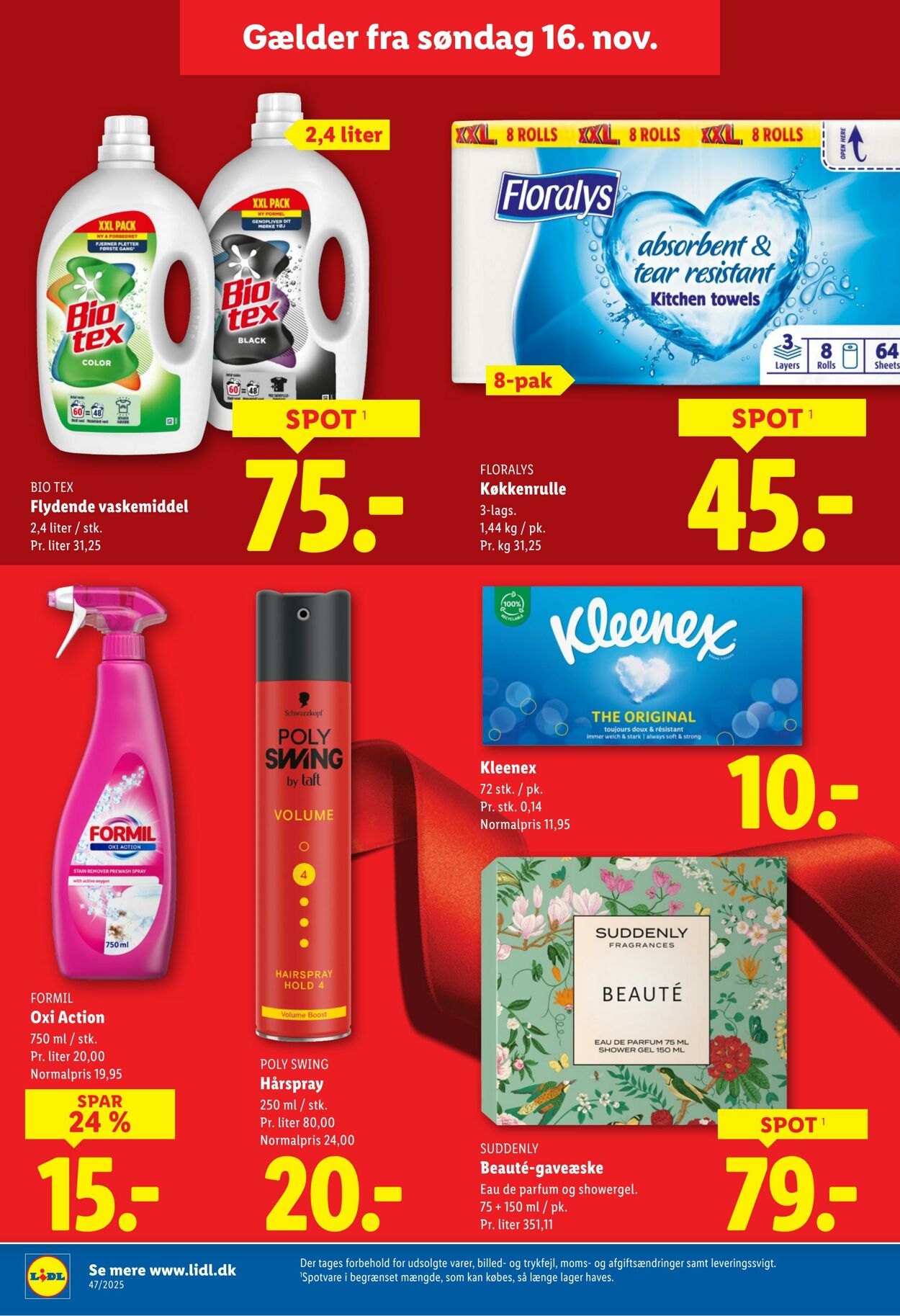 Tilbud Lidl 15.11.2025 - 22.11.2025