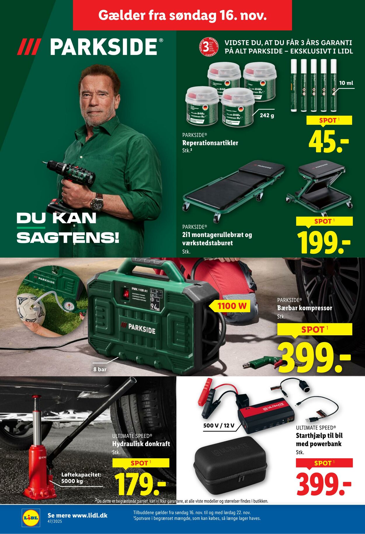 Tilbud Lidl 15.11.2025 - 22.11.2025