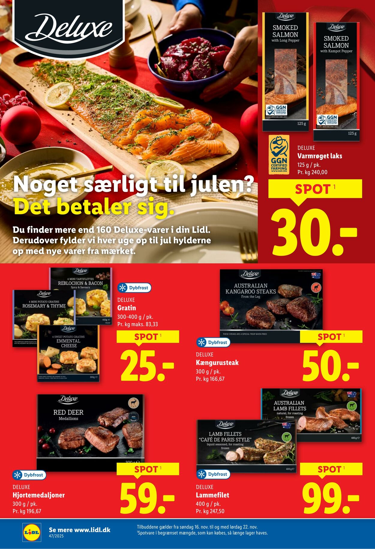 Tilbud Lidl 15.11.2025 - 22.11.2025