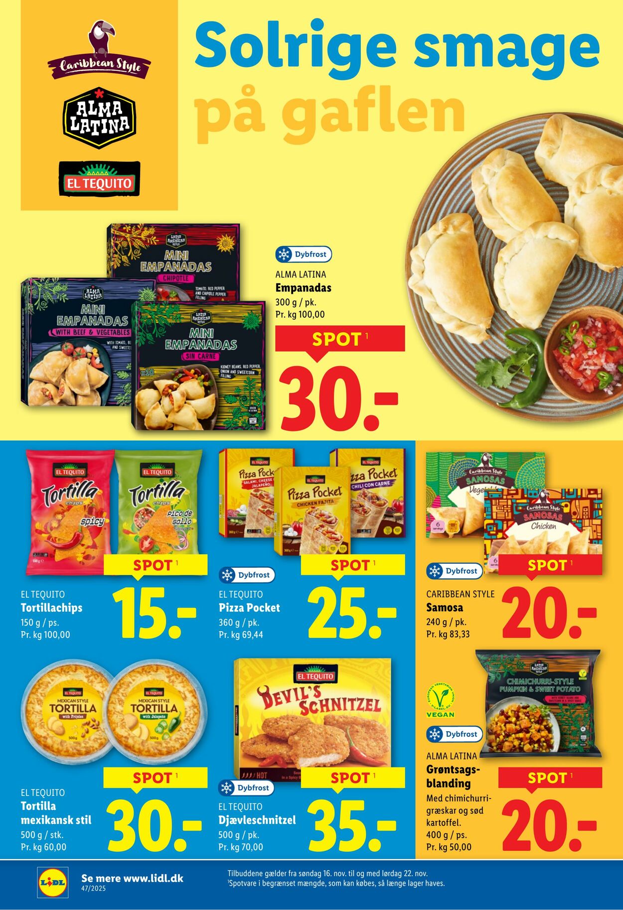 Tilbud Lidl 15.11.2025 - 22.11.2025