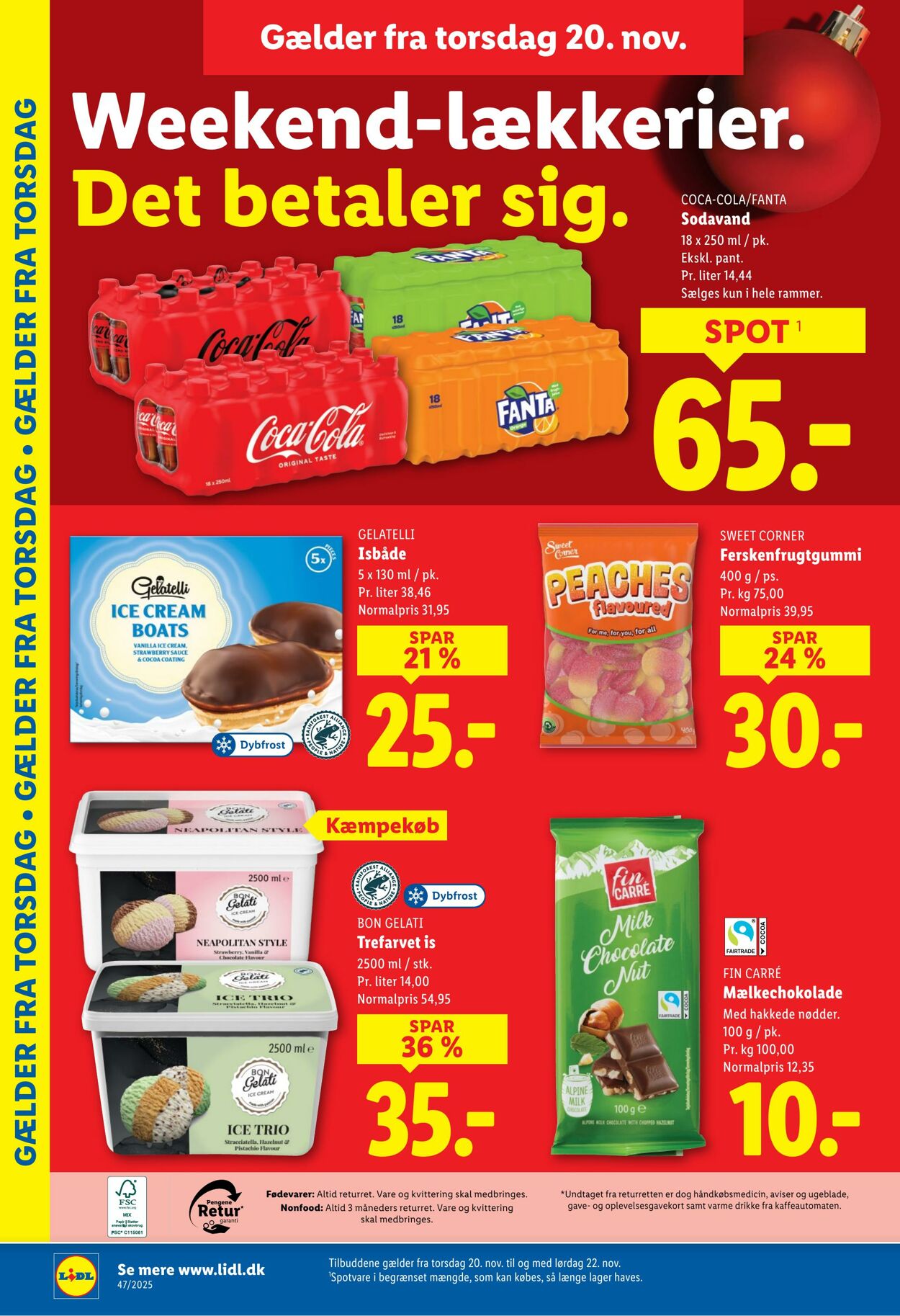 Tilbud Lidl 15.11.2025 - 22.11.2025