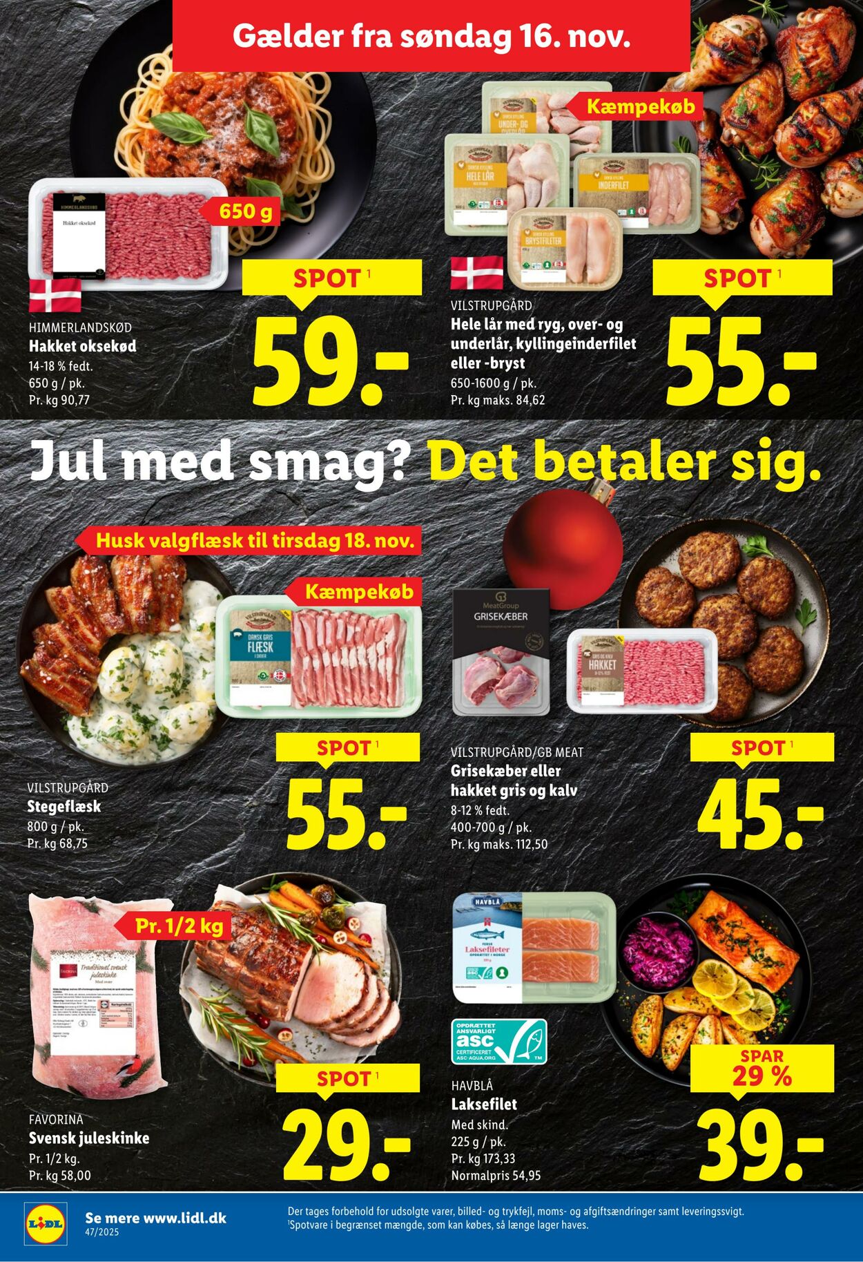 Tilbud Lidl 15.11.2025 - 22.11.2025