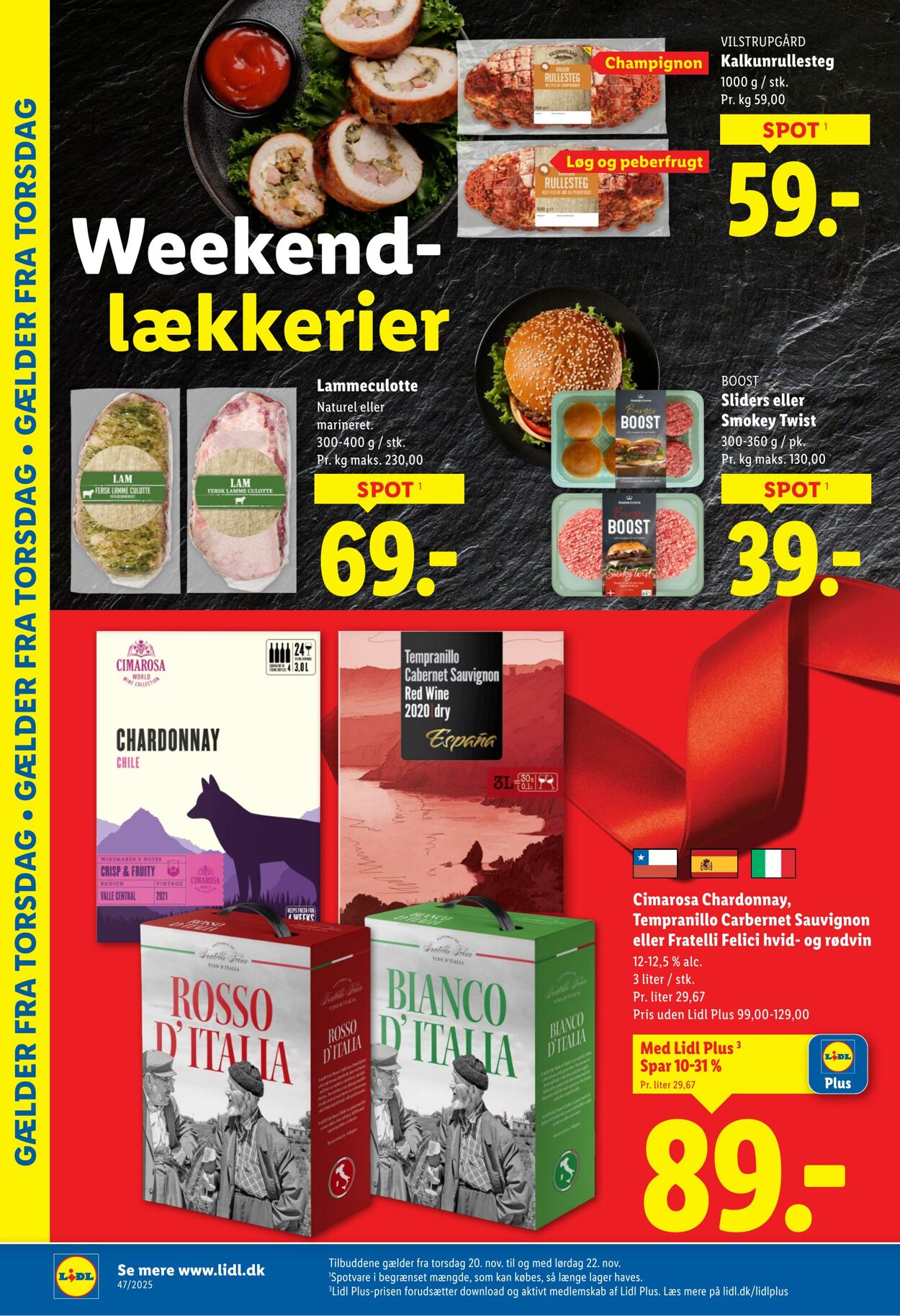 Tilbud Lidl 15.11.2025 - 22.11.2025