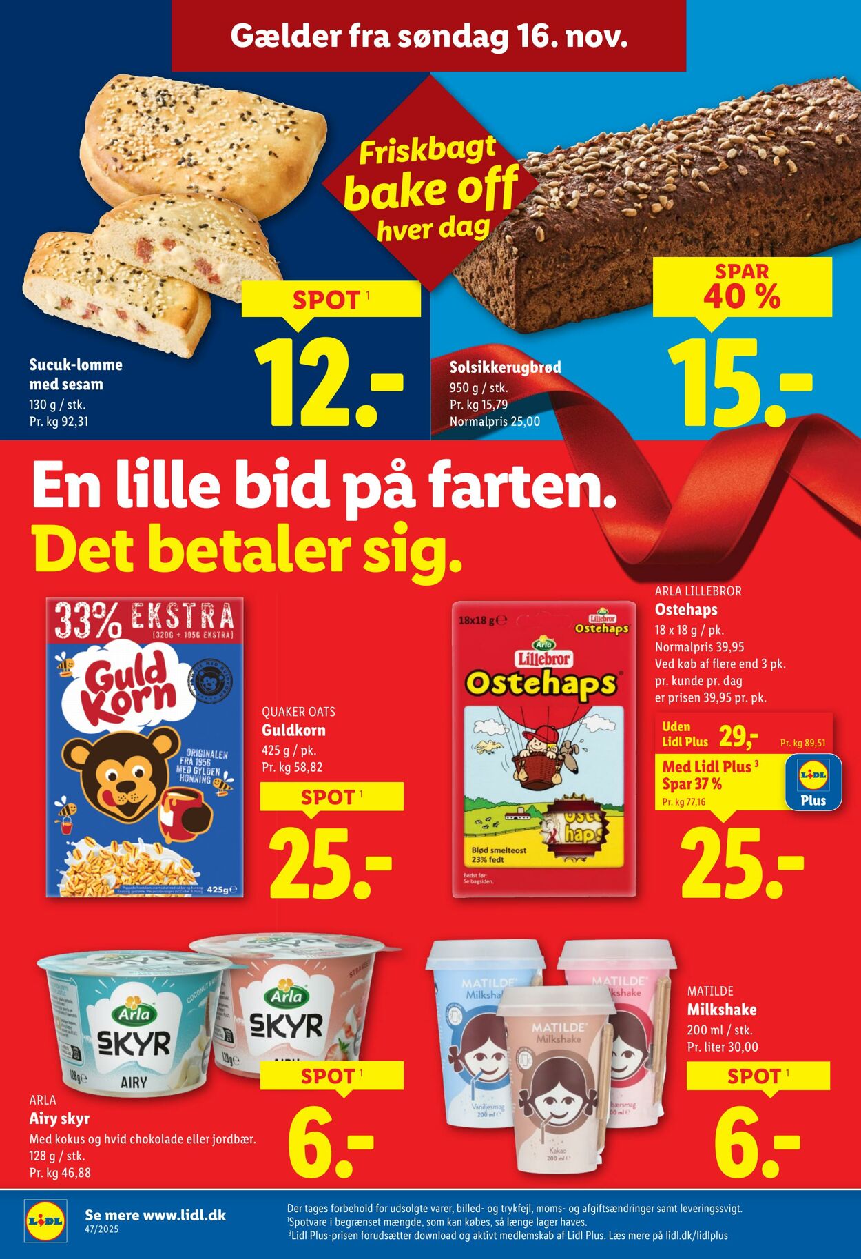 Tilbud Lidl 15.11.2025 - 22.11.2025