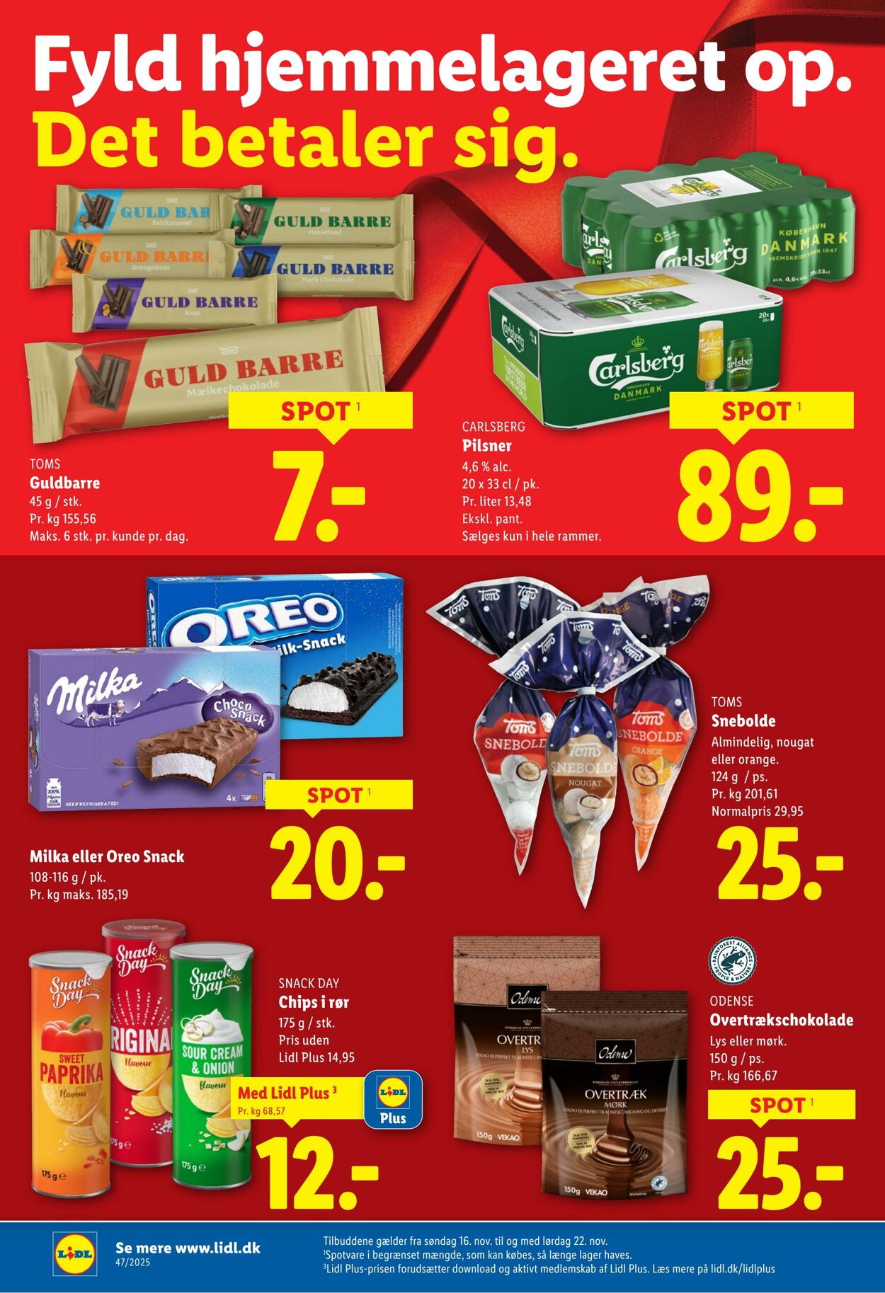 Tilbud Lidl 15.11.2025 - 22.11.2025