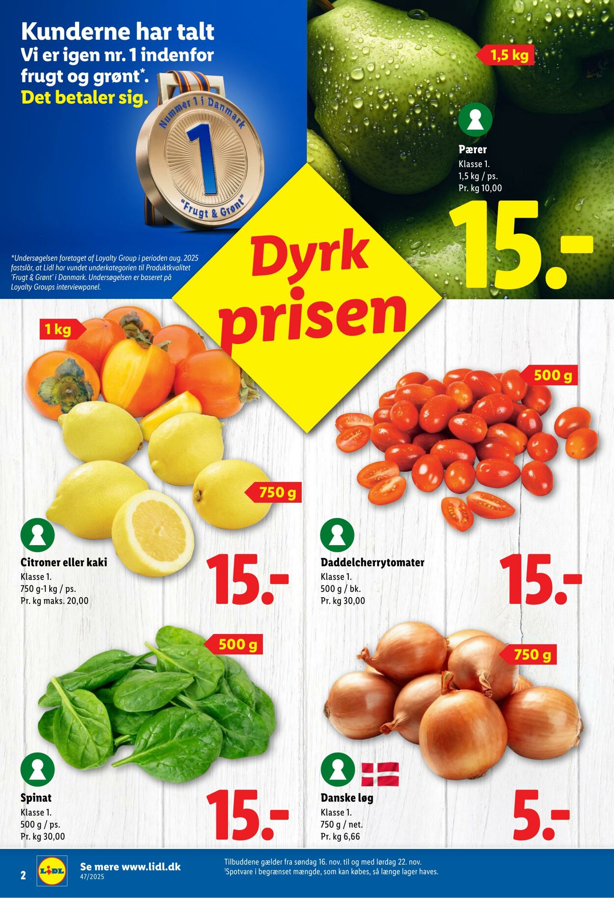 Tilbud Lidl 15.11.2025 - 22.11.2025