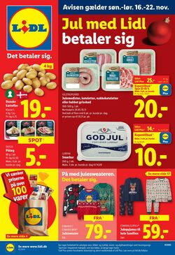 Tilbud Lidl 15.11.2025 - 22.11.2025
