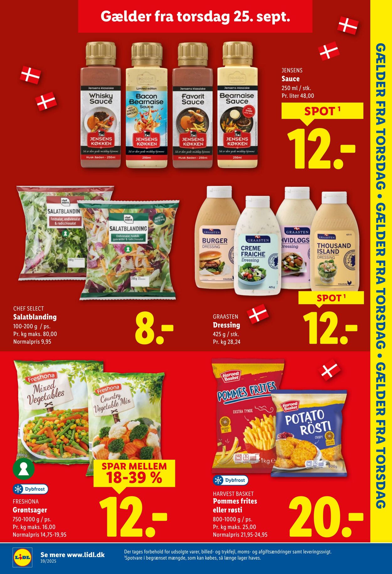 Tilbud Lidl 20.09.2025 - 27.09.2025
