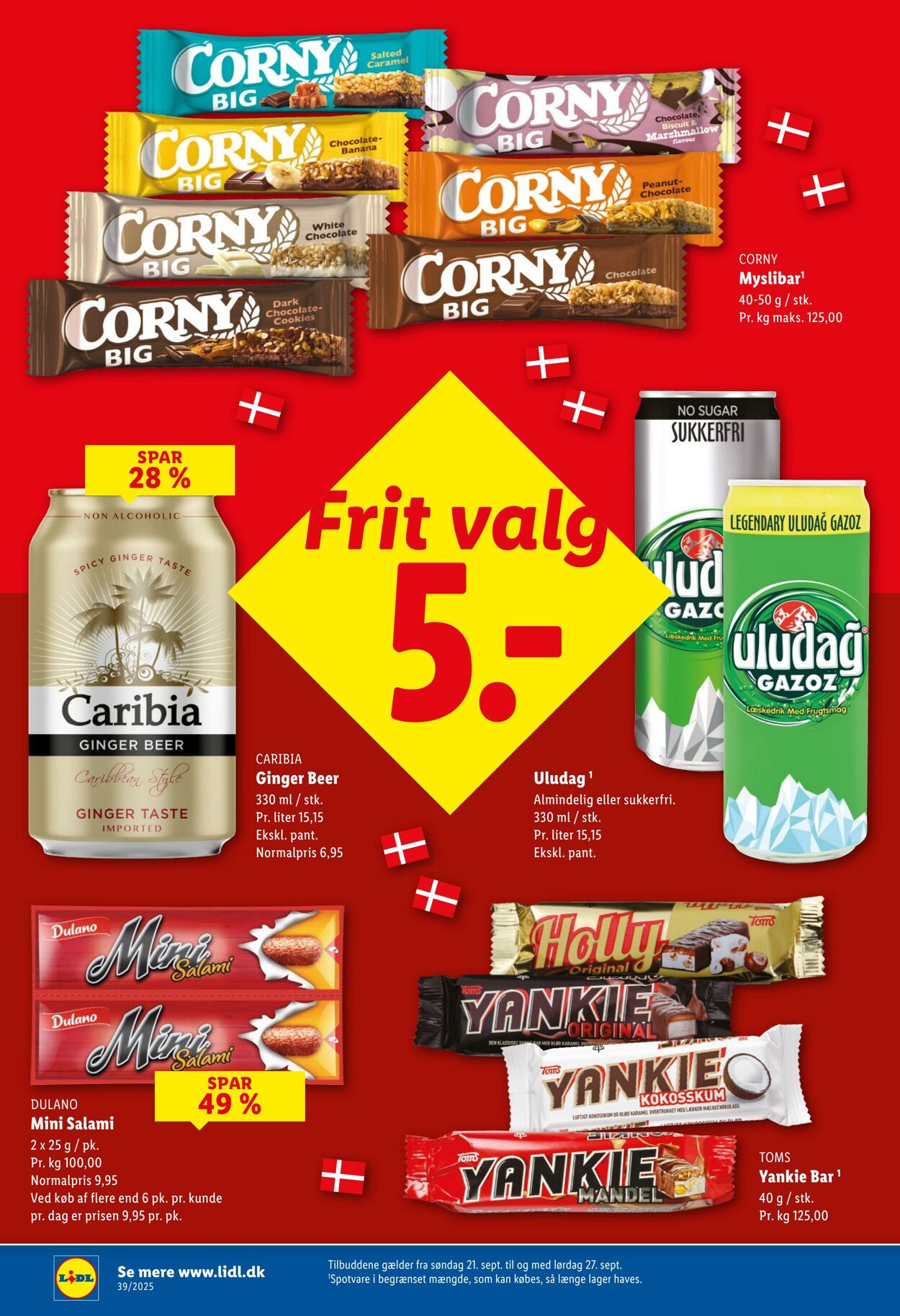 Tilbud Lidl 20.09.2025 - 27.09.2025