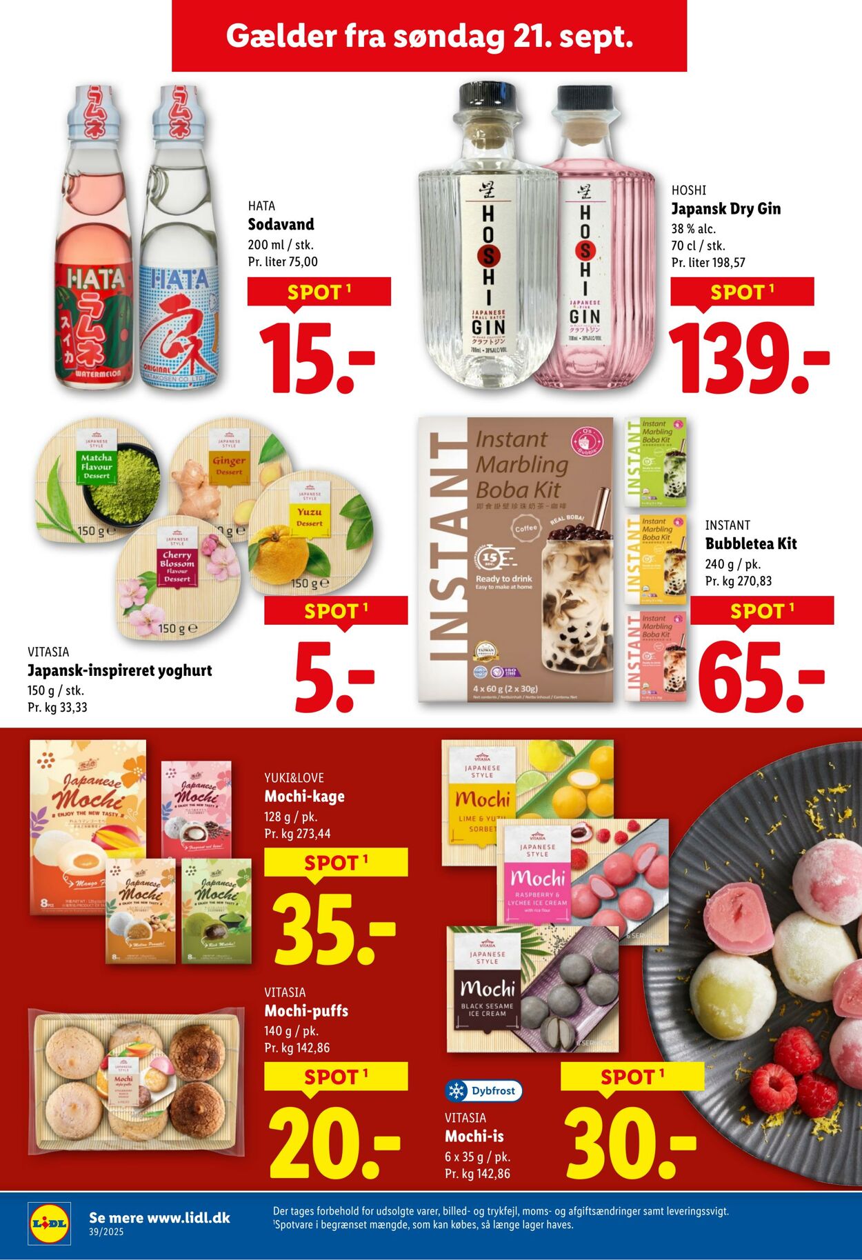 Tilbud Lidl 20.09.2025 - 27.09.2025