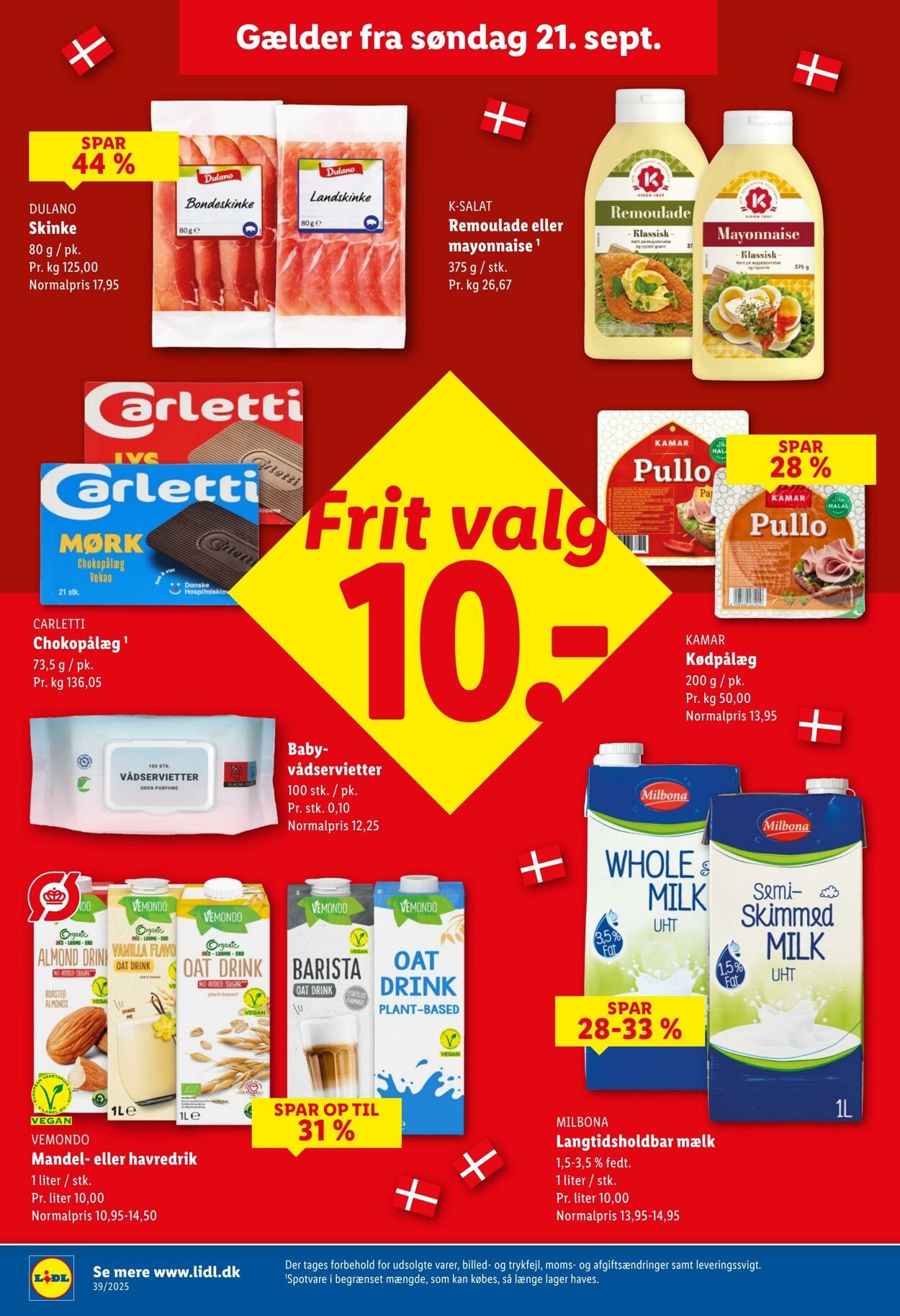 Tilbud Lidl 20.09.2025 - 27.09.2025