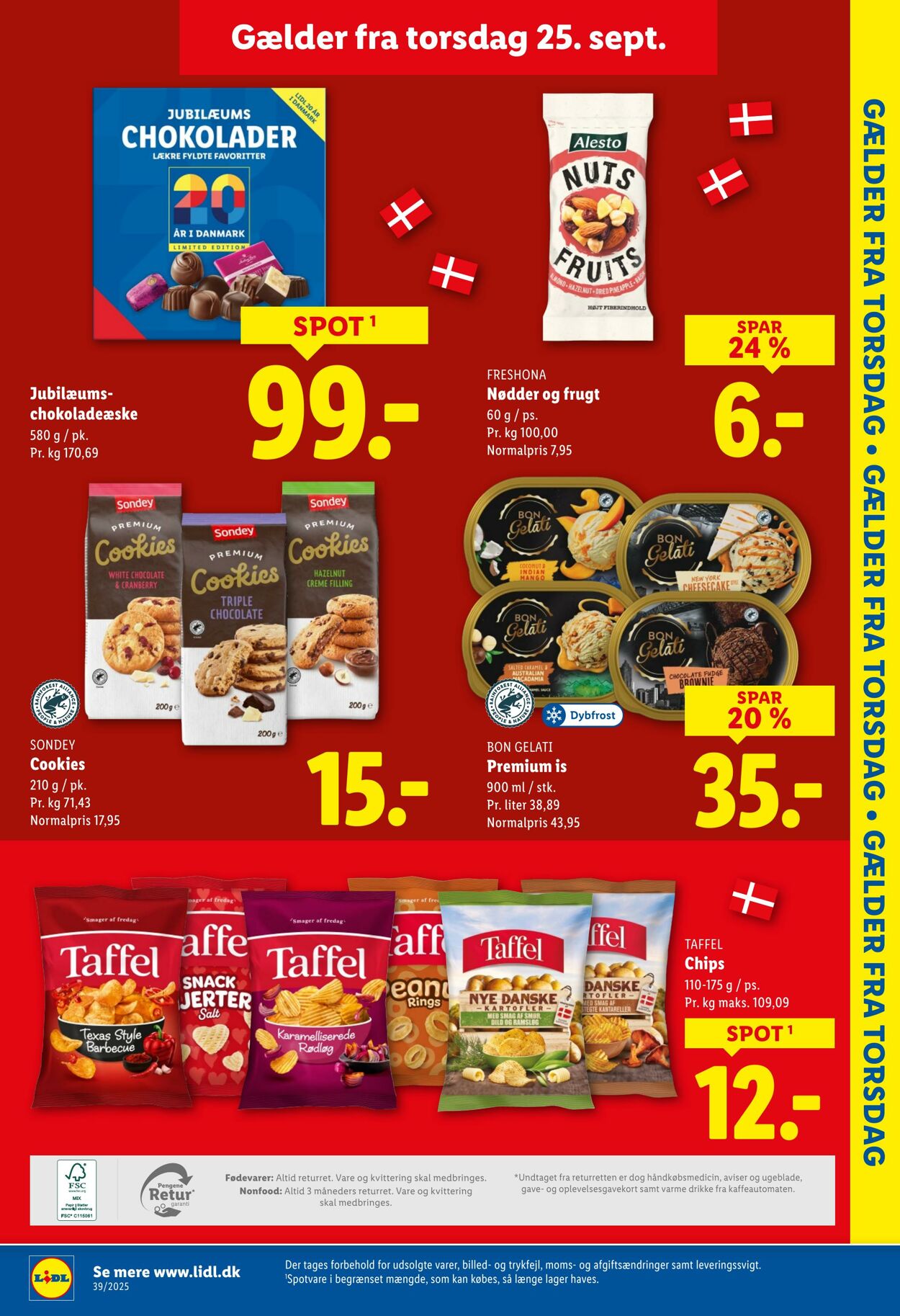 Tilbud Lidl 20.09.2025 - 27.09.2025